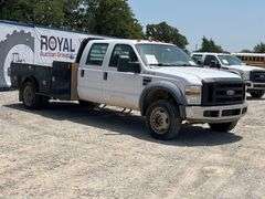 2008 Ford F-450 4x4 Crew Cab CM Service Truck