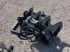 LandHonor 15,000lbs Hydraulic Logging Winch Skid Steer Attachment