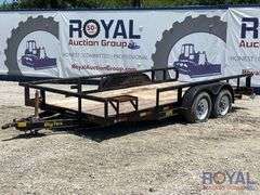 2003 Big Tex 10PI 16ft. T/A Pipe Top Utility Trailer