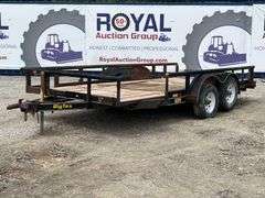 2005 Big Tex 10PI 16ft. T/A Pipe Top Utility Trailer