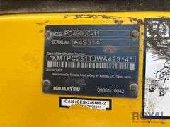 2019 Komatsu PC490LC-11 Hydraulic Excavator