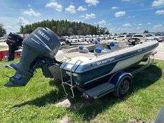 2009 Skeeter SL190 19ft Boat with 21ft Boat Trailer