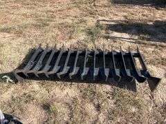 2023 LandHonor RTR-12-72W 72in Root Rake Skid Steer Attachment