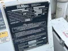 2013 International DuraStar 4400 Altec AM547 50FT Material Handling Insulated Forestry Bucket Truck