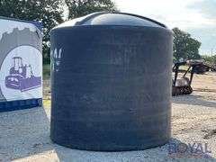 3000 Gallon Black Poly Water Tank