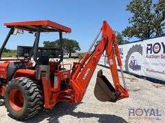 2001 Kubota L35 4WD Tractor Loader Backhoe