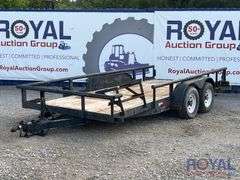 2005 Big Tex 10PI 16ft. T/A Pipe Top Utility Trailer
