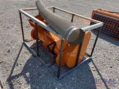 2025 LandHonor DCM-11-250G Hydraulic Double Discharge Concrete Mixer Skid Steer Attachment