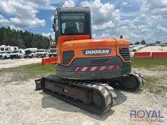 2018 Doosan DX85R-3 Midi Excavator