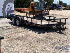 2004 Big Tex 10PI 16ft. T/A Pipe Top Utility Trailer