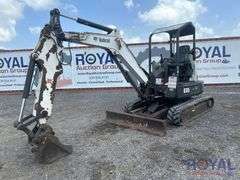 2016 E35 Bobcat Mini Excavator