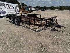 2003 Big Tex 10PI 16ft. T/A Pipe Top Utility Trailer
