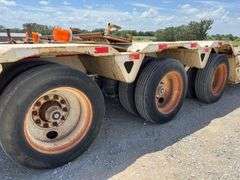 2009 Trail King TK110HDG-523 RGN 66 Ton Tri-Axle Lowboy Trailer