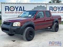 2001 Nissan Frontier Crew Cab Pickup Truck