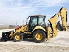 2021 Caterpillar 428 4x4 Extendahoe Loader Backhoe