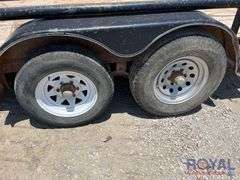 2003 Big Tex 10PI 16ft. T/A Pipe Top Utility Trailer