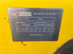 2017 Wacker Neuson ST31 Compact Track Loader Skid Steer