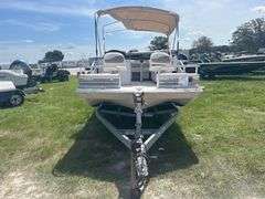 2002 Hurricane 196FF Fun Deck 19ft Deck Boat with 23ft T/A Boat Trailer