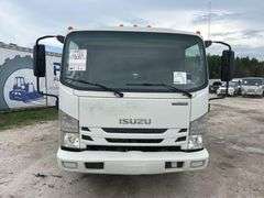 2017 Isuzu NPR Crew Cab 14FT Landscape Dump Truck