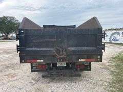 2017 Isuzu NPR Crew Cab 14FT Landscape Dump Truck