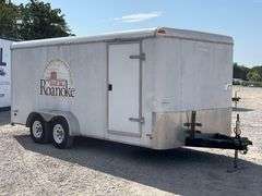 2007 Pace American JT716TA2 20ft T/A Enclosed Trailer