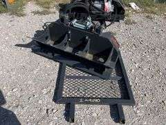 LandHonor 15,000lbs Hydraulic Logging Winch Skid Steer Attachment