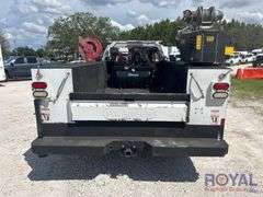 2019 Ford F-350 4x4 Ext. Cab Palfinger PSC 3216 4,000LB Crane Service Truck