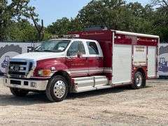 2005 Ford F650 SVI Crew Cab Hazmat Truck