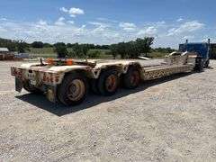 2009 Trail King TK110HDG-523 RGN 66 Ton Tri-Axle Lowboy Trailer