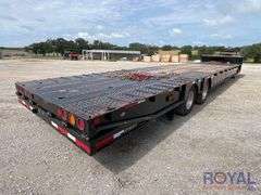 2019 Fontaine Traverse HT T/A 48ft. 41 Ton Hydraulic Dovetail Equipment Trailer