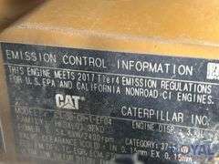 2017 Caterpillar 259D Two Speed Compact Track Loader Skid Steer