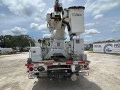 2013 International DuraStar 4400 Altec AM547 50FT Material Handling Insulated Forestry Bucket Truck
