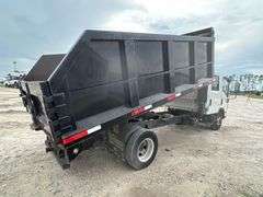 2017 Isuzu NPR Crew Cab 14FT Landscape Dump Truck