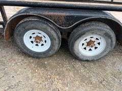 2005 Big Tex 10PI 16ft. T/A Pipe Top Utility Trailer