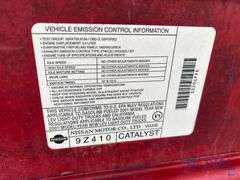 2001 Nissan Frontier Crew Cab Pickup Truck