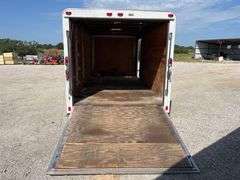 2007 Pace American JT716TA2 20ft T/A Enclosed Trailer