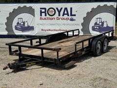2003 Big Tex 10PI 16ft. T/A Pipe Top Utility Trailer