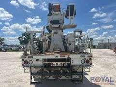 2013 International WorkStar 7400 4x4 Altec DMA71 Insulated Digger Derrick Truck