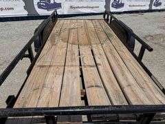 2003 Big Tex 10PI 16ft. T/A Pipe Top Utility Trailer
