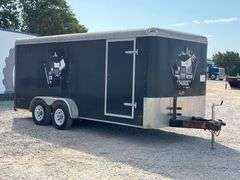 2007 Pace American JT716TA2 20ft T/A Enclosed Trailer