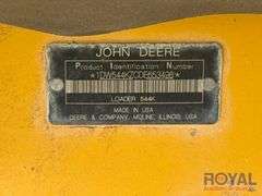 2013 John Deere 544K Articulated Wheel Loader