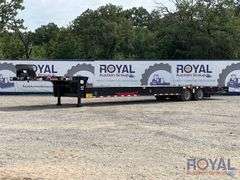 2019 Fontaine Traverse HT T/A 48ft. 41 Ton Hydraulic Dovetail Equipment Trailer