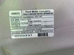 2021 Ford F-150 4x4 Crew Cab Pickup Truck