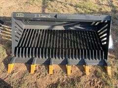 2025 LandHonor RB-14-66W 66in Rock Bucket Skid Steer Attachment