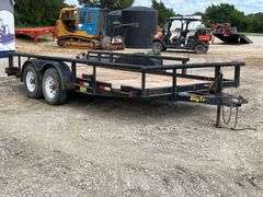 2005 Big Tex 10PI 16ft. T/A Pipe Top Utility Trailer