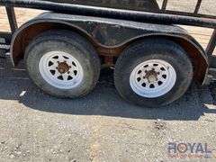 2003 Big Tex 10PI 16ft. T/A Pipe Top Utility Trailer