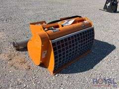 2025 LandHonor DCM-11-250G Hydraulic Double Discharge Concrete Mixer Skid Steer Attachment