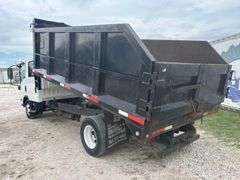 2017 Isuzu NPR Crew Cab 14FT Landscape Dump Truck