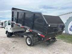 2017 Isuzu NPR Crew Cab 14FT Landscape Dump Truck
