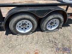 2003 Big Tex 10PI 16ft. T/A Pipe Top Utility Trailer